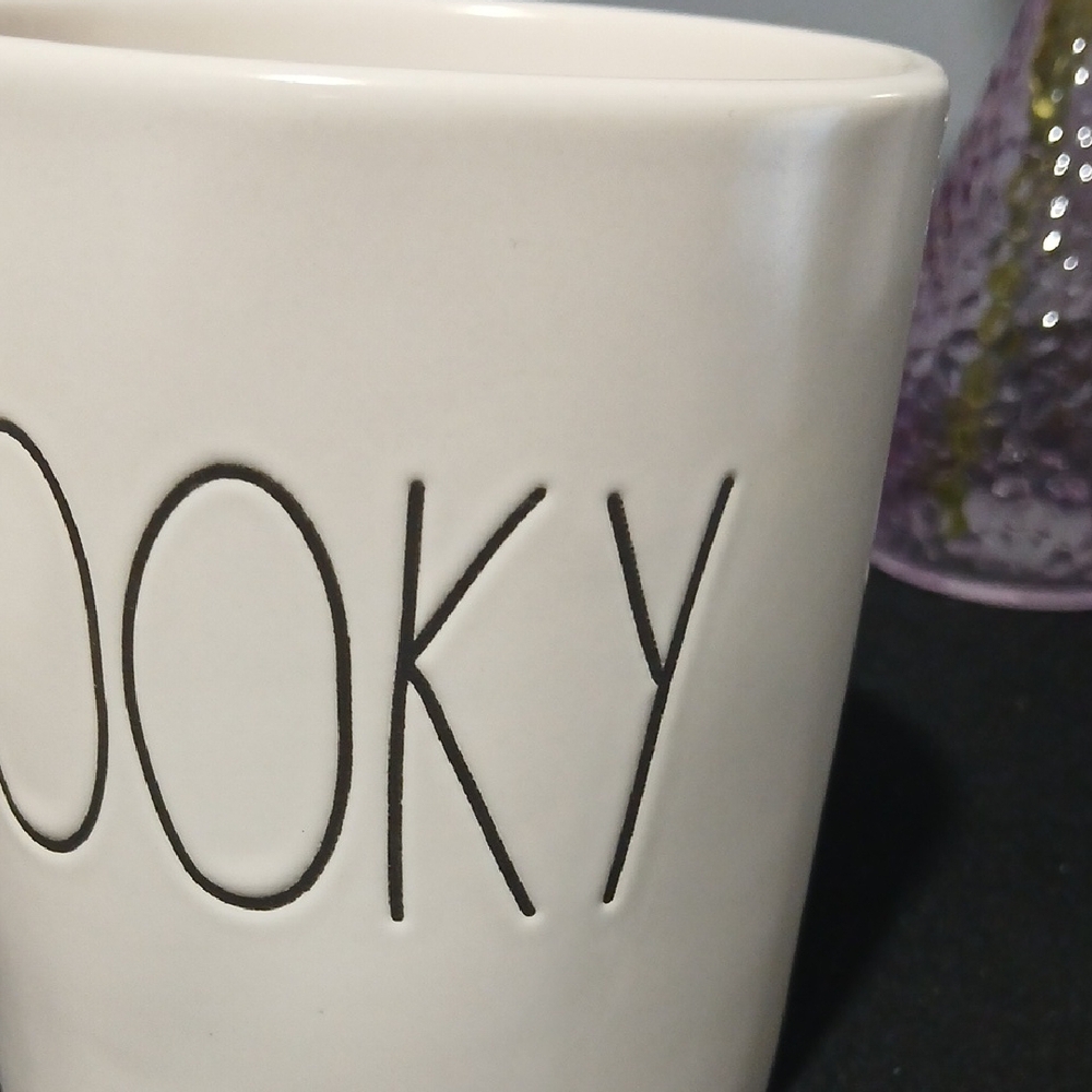 Rae Dunn Spooky White Ceramic Canister - Picture 4 of 10